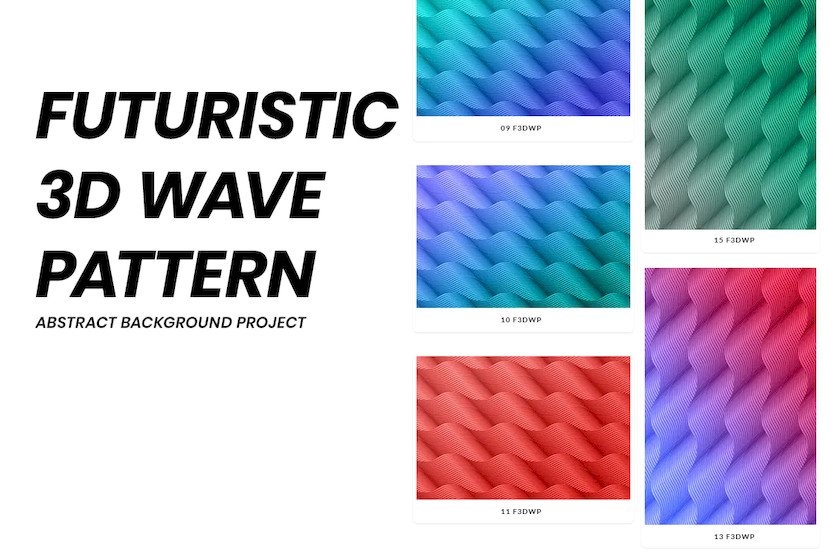25xt-484002 Futureristic 3D Wave Pattern2.jpg