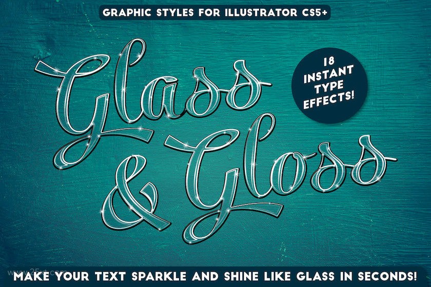 25xt-484051 Glass & Gloss Text Effects1.jpg