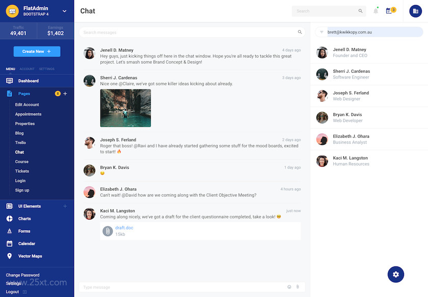 25xt-484057 FlatDash - Business CRM Dashboard Application4.jpg