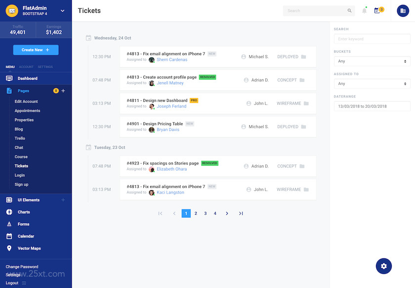 25xt-484057 FlatDash - Business CRM Dashboard Application6.jpg