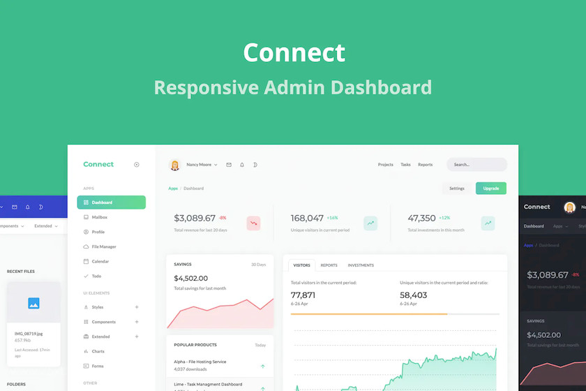 25xt-484060 Connect - Responsive Admin Dashboard Template1.jpg