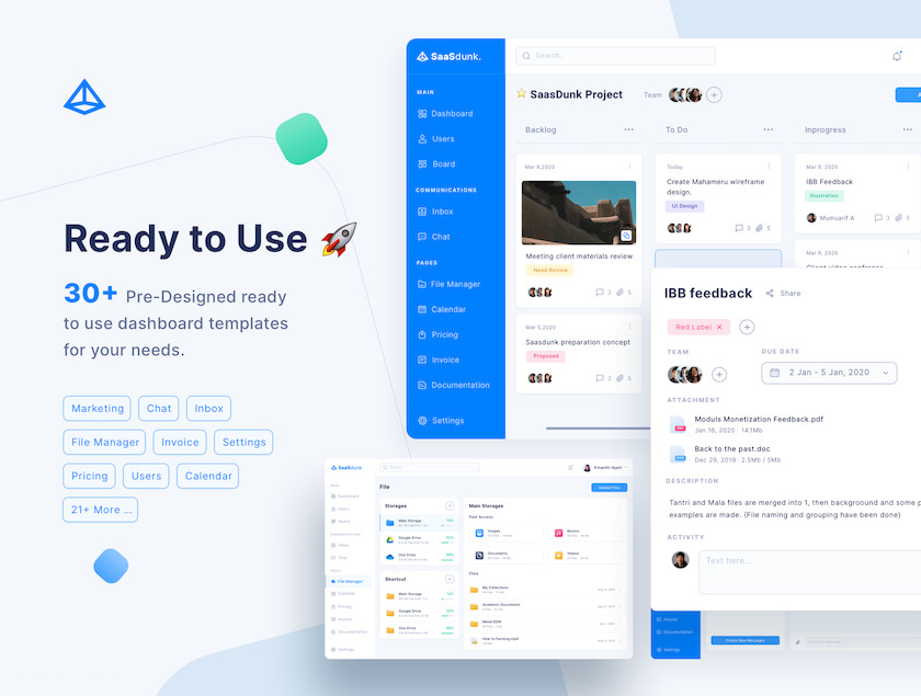 25xt-484071 SaaSdunk - SaaS Dashboard UI Kit8.jpg