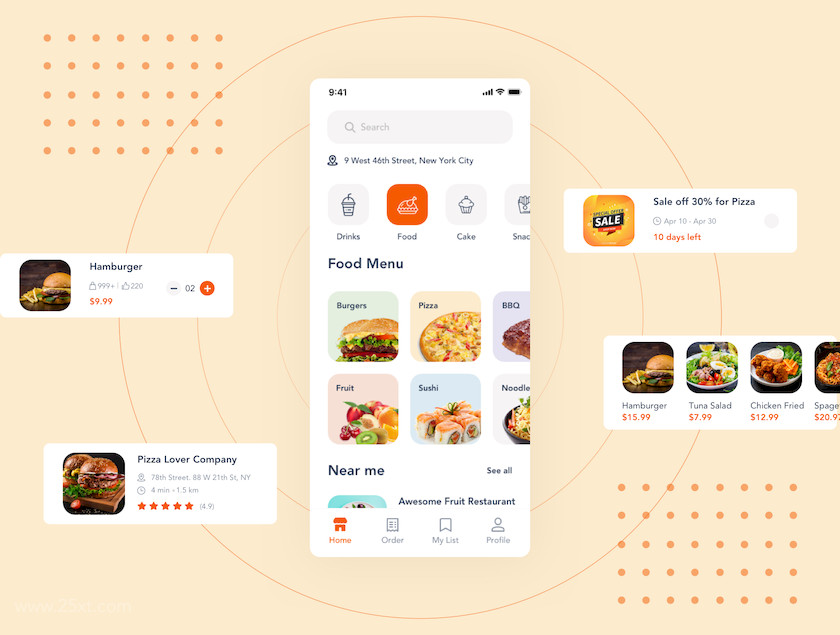 25xt-484076 Food Delivery App Template Ui Kit4.jpg