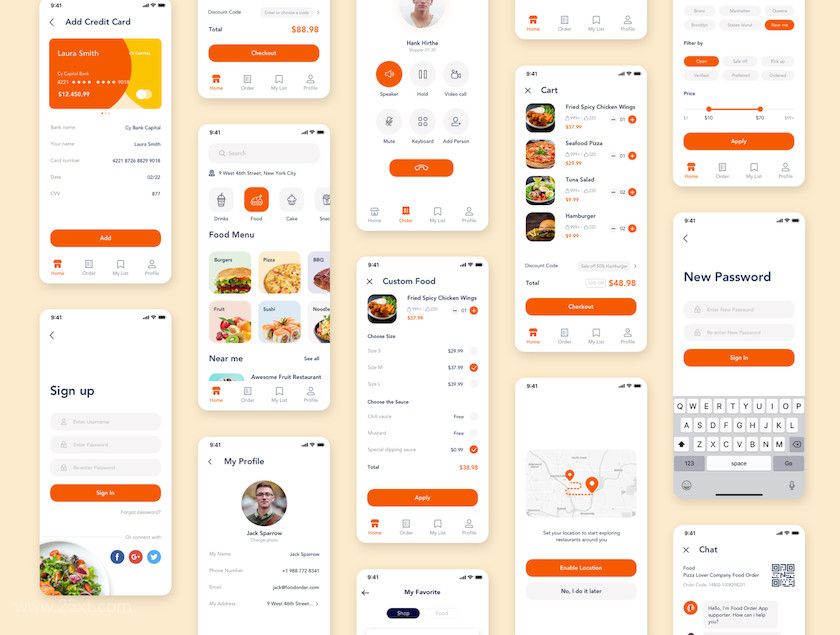 25xt-484076 Food Delivery App Template Ui Kit5.jpg