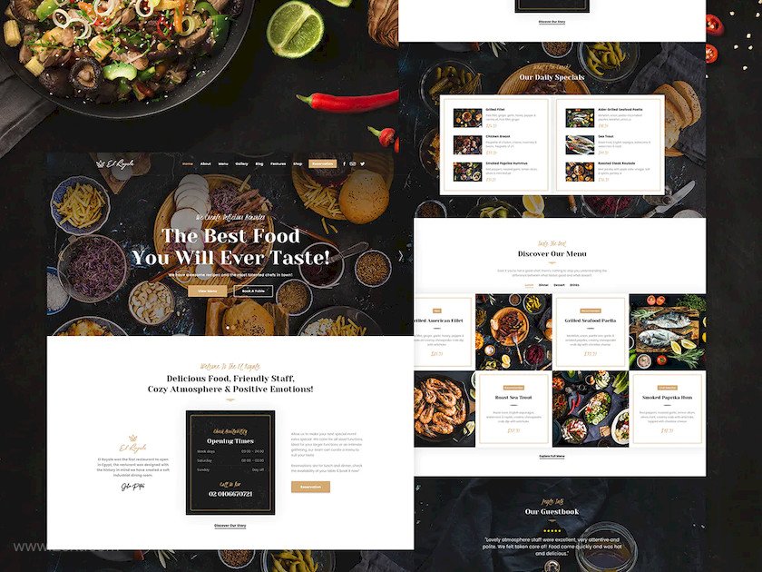 25xt-484082 Elroyale - Restaurant & Cafe HTML5 Template3.jpg