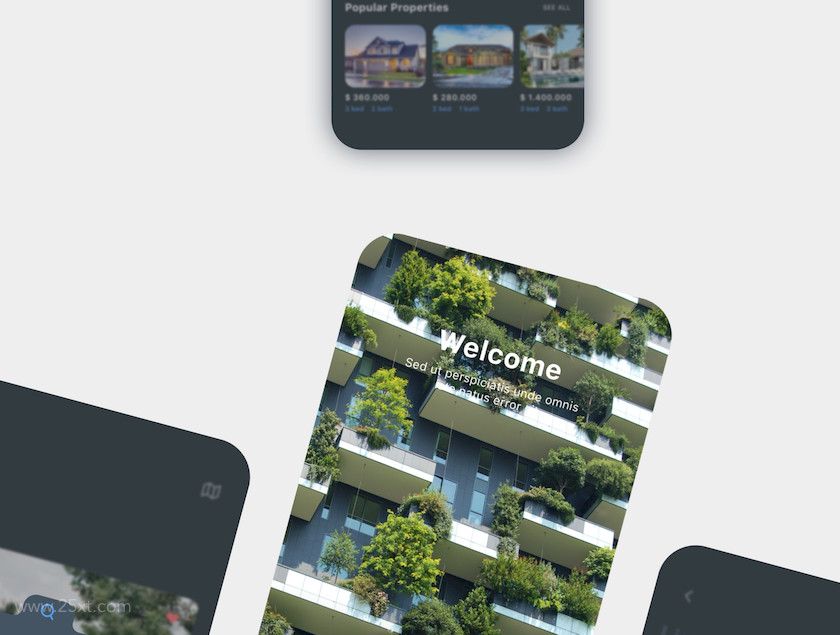 25xt-484098 Nors Dark - Real Estate App UI Kit4.jpg