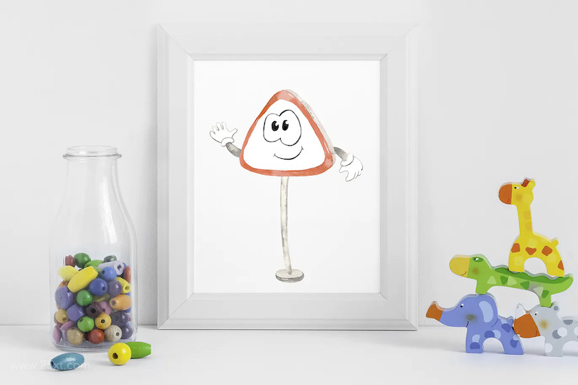 25xt-484123 Watercolor Cute traffic signs Clipart5.jpg