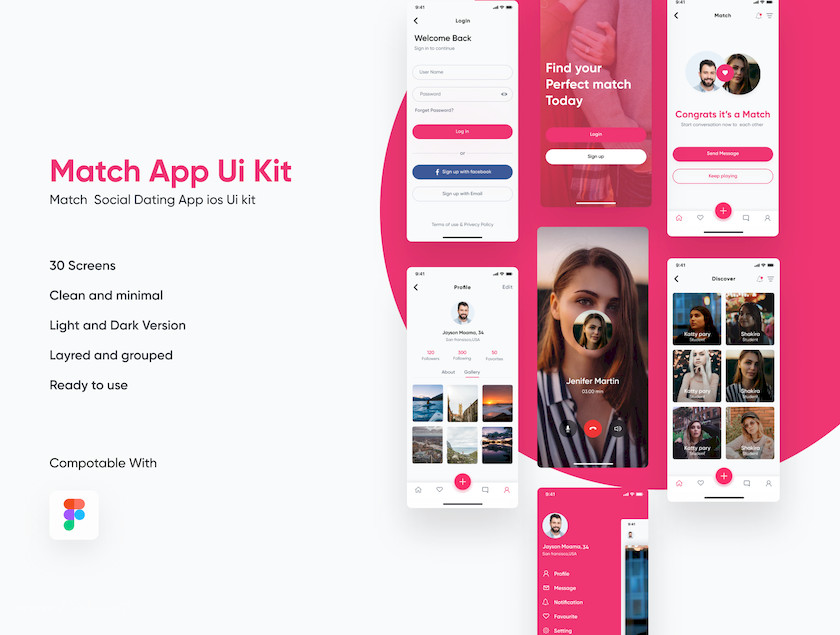 25xt-484131 Match Dating App IOS UI Kit 4.jpg
