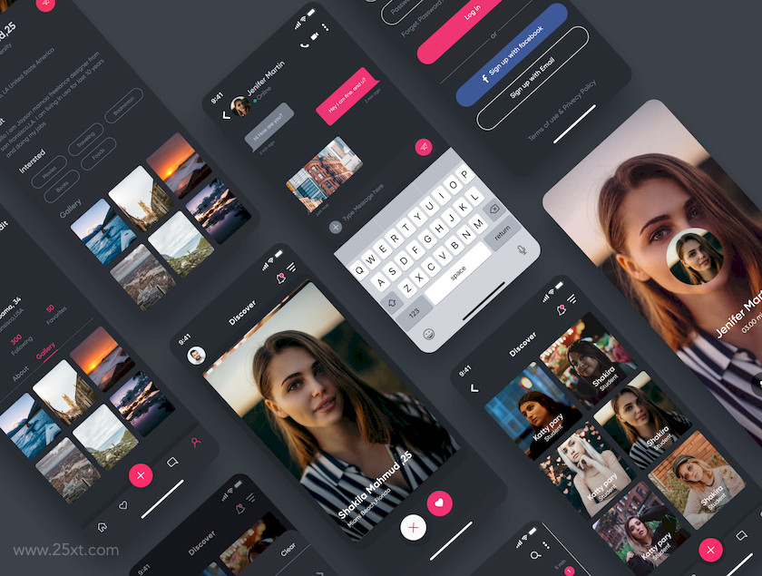 25xt-484131 Match Dating App IOS UI Kit 2.jpg