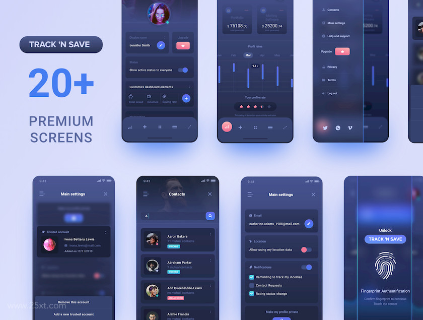 25xt-484134 Track and Save Dashboard UI Kit7.jpg