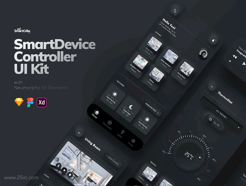 25xt-484152 Dark Neumorphic UI Kit2.jpg