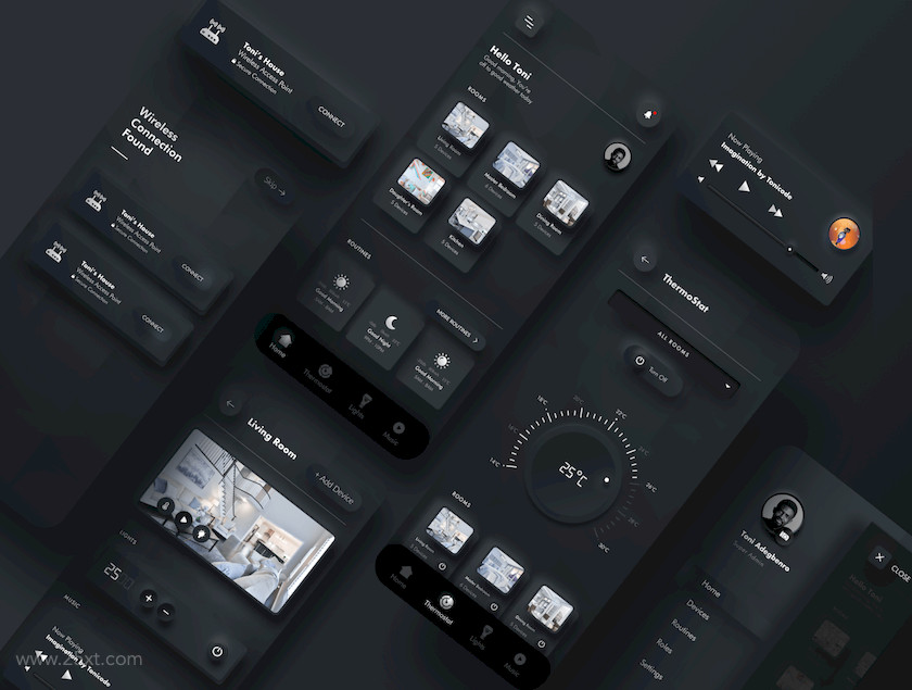 25xt-484152 Dark Neumorphic UI Kit1.jpg