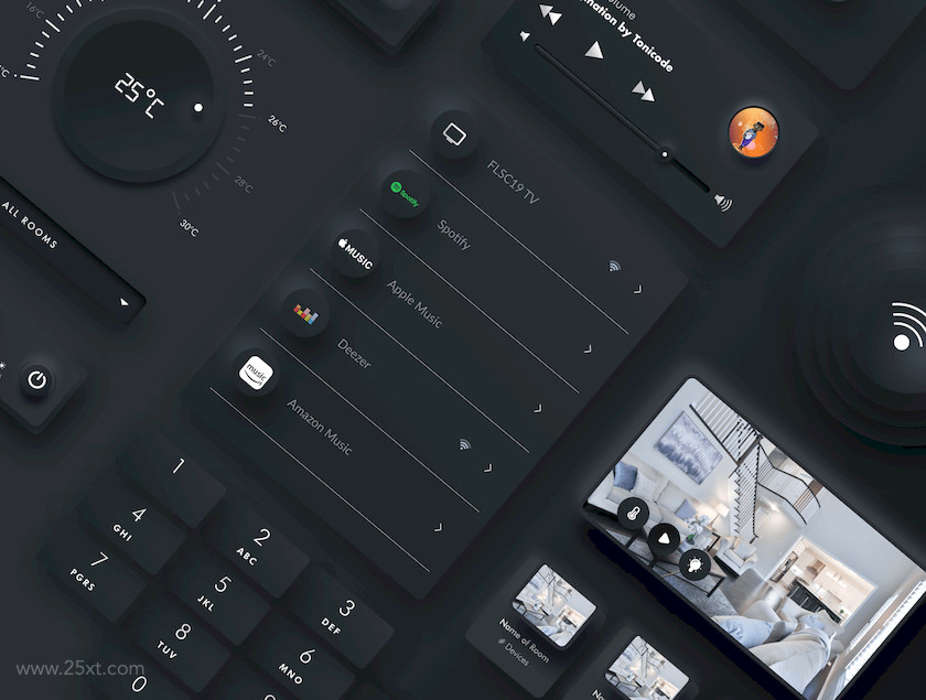 25xt-484152 Dark Neumorphic UI Kit3.jpg