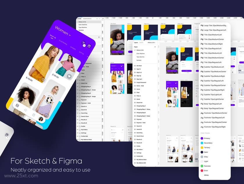 25xt-484153 Milana Shopping App UI Kit4.jpg