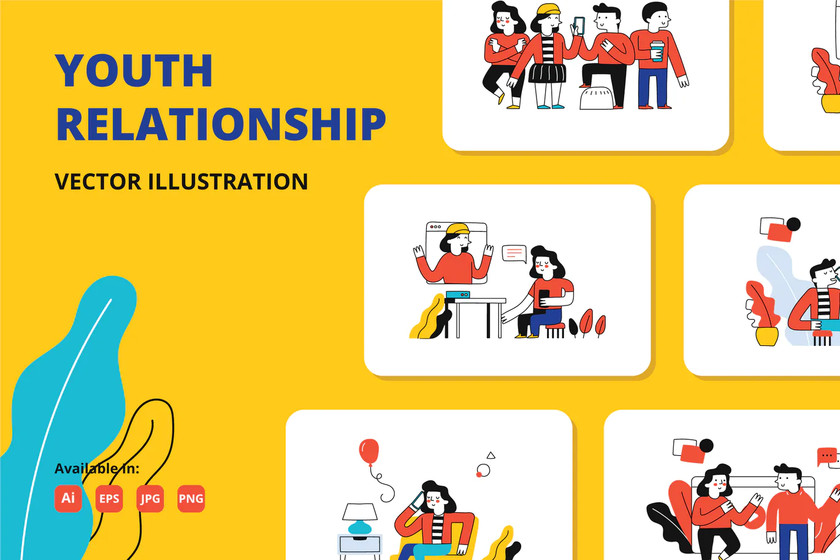 25xt-484155 Youth relationship doodle illustration.jpg