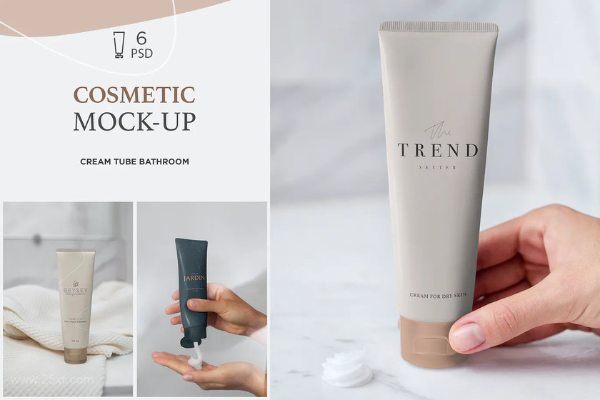 25xt-484214 Cosmetic Mock-Up Cream Tube Bathroom3.jpg