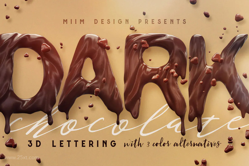25xt-484238 Chocolate - 3D Lettering 5.jpg