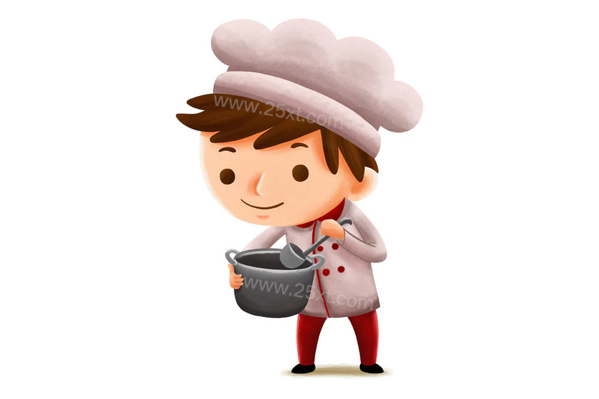 25xt-484250 Chef Profession — Kids Illustration.jpg