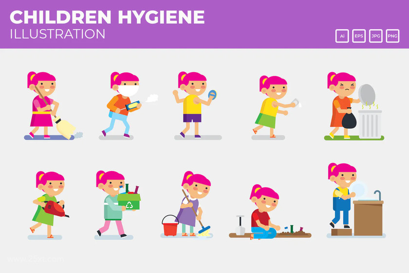 25xt-484278 Hygiene campaigns, Kids doing house cores.jpg