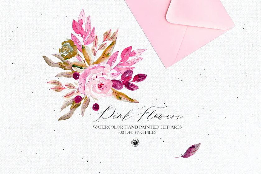 25xt-484304 Pink Flowers 2020 - watercolor set3.jpg
