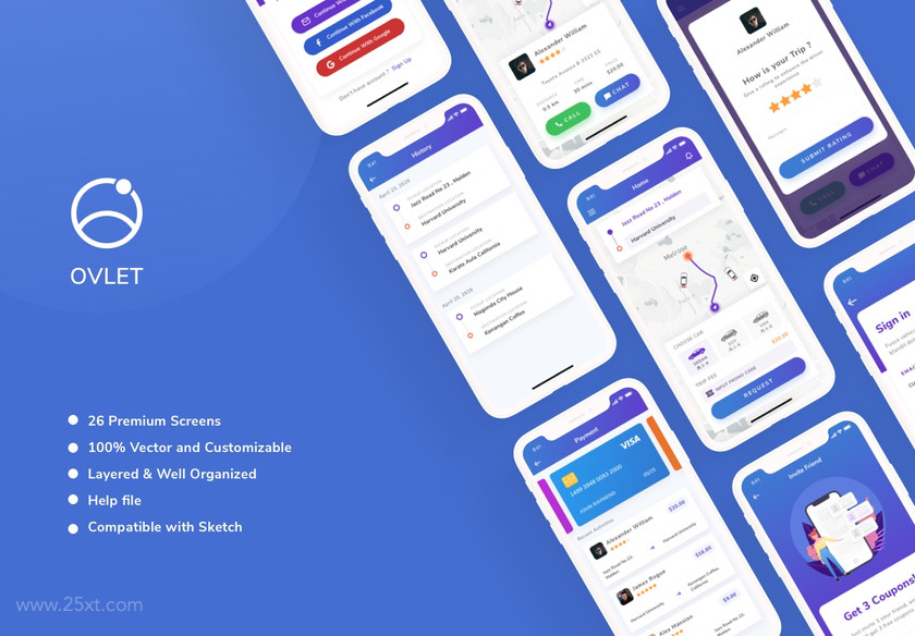 25xt-484314 OVLET - Taxi Mobile App UI Kit 2.jpg