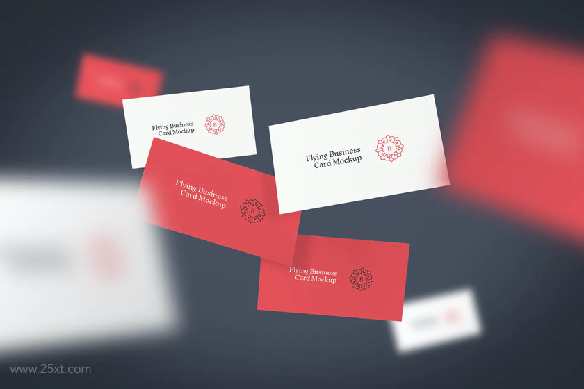 25xt-484333 Flying Business Card Mockup4.jpg