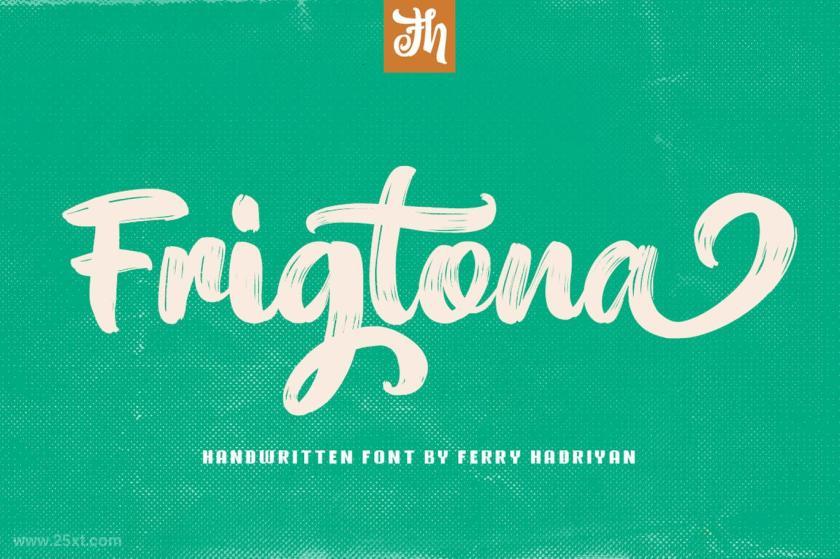 25xt-484345 Frigtona - Handwritten Font	1.jpg