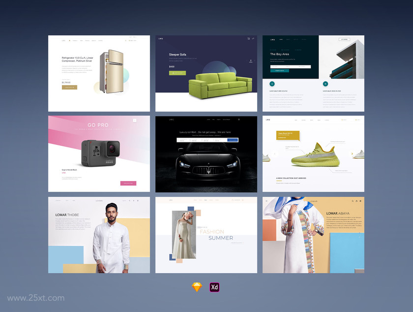 25xt-484357 Landing Page UI kit fully compatible2.jpg