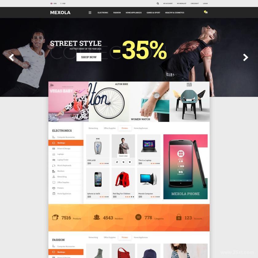 25xt-484350 Mexola - Multipurpose eCommerce PSD Template	3.jpg