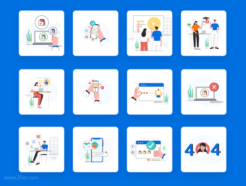 25xt-484360 Online Course - Illustration Pack4.jpg