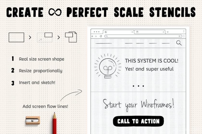 25xt-484391 UX Workflow - Wireframe Sketchsheet with Stencils	7.jpg