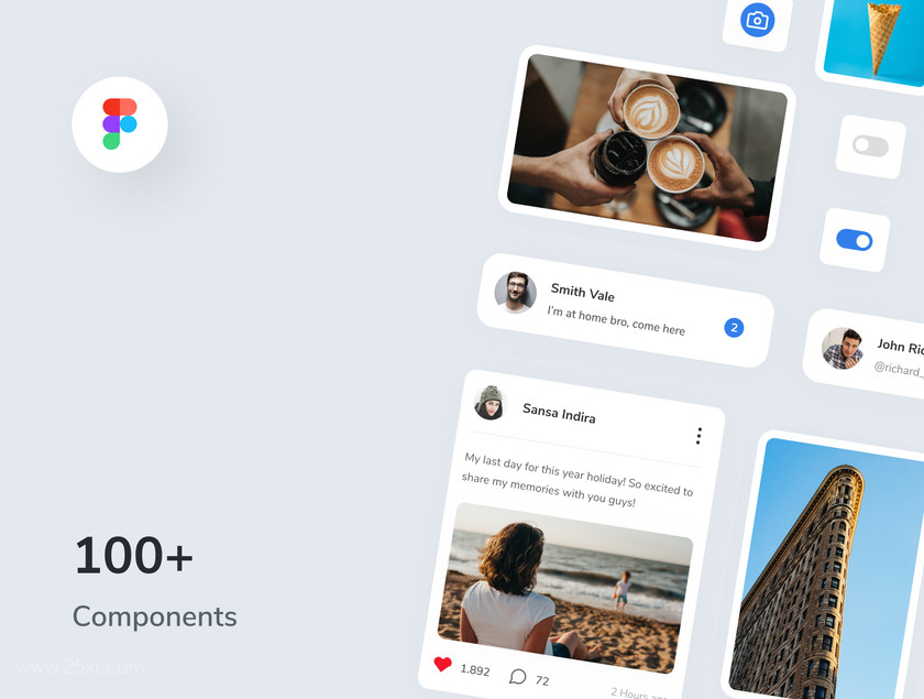 25xt-484401 Zelio - Social Media App UI Kit5.jpg