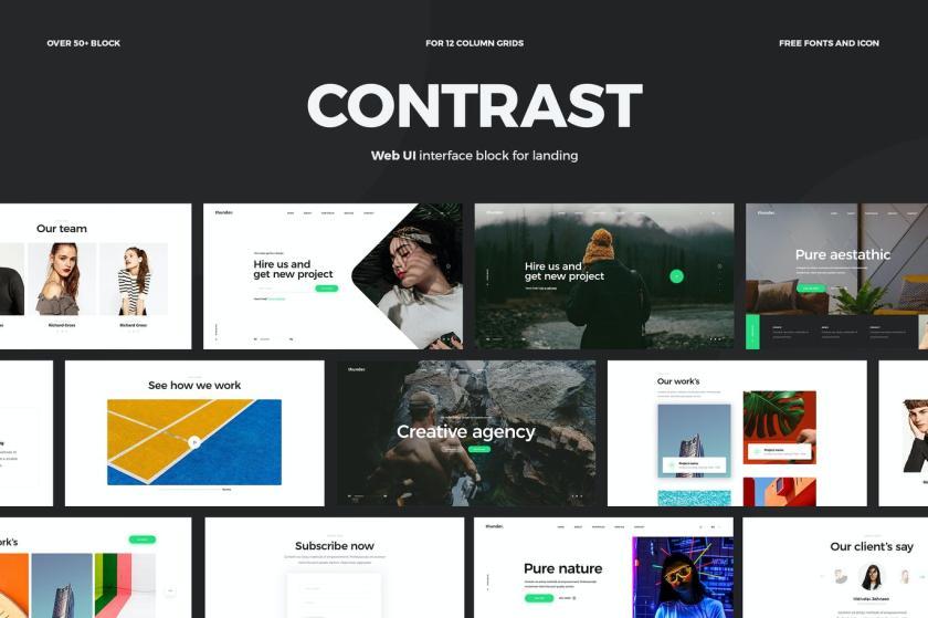 25xt-484423 Contrast - Web Ui kit	1.jpg