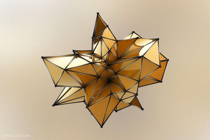 25xt-484439 3D Plexus Structure Transparent PNG Objects	10.jpg
