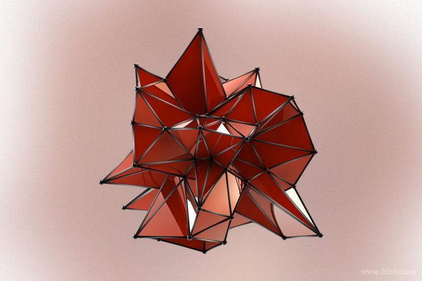 25xt-484439 3D Plexus Structure Transparent PNG Objects	11.jpg