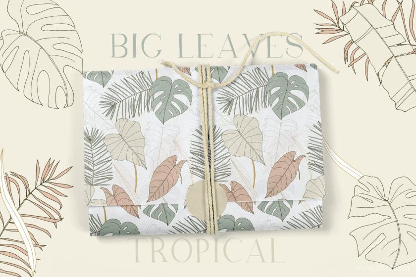 25xt-484464 Big Leaves - Tropical Patterns	4.jpg