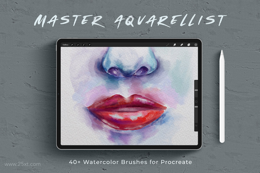 25xt-484474 Master Aquarellist Procreate Watercolor Brushes1.jpg