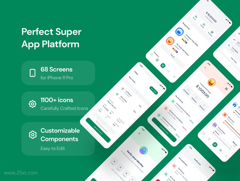 25xt-484509 CaPay Wallet iOS UI Kit2.jpg