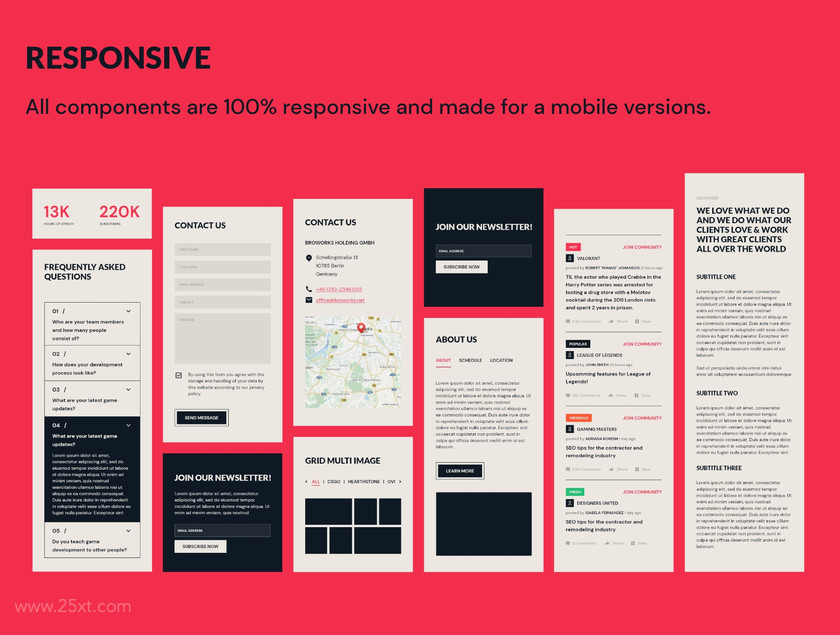 25xt-484670 GamerX-eSport Website UI Kit4.jpg