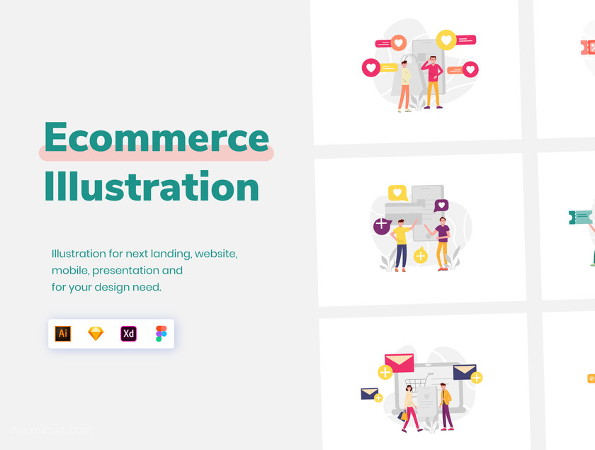 25xt-484694 Ecommerce Illustration Startup Vol.15.jpg
