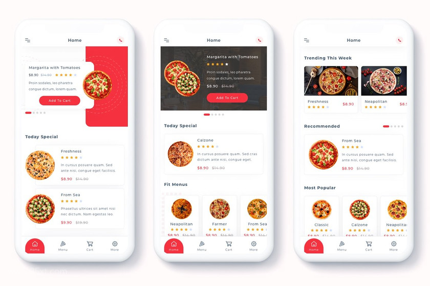 25xt-484739 Denrit - Pizza Delivery App UI Kit2.jpg