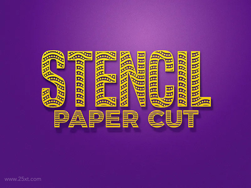 25xt-127505-Paper Cu Stencil Cut Text Effect5.jpg