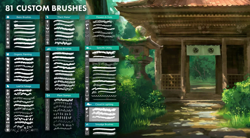 25xt-484956 Ghibli Inspired Brushes for Photoshop and Procreate-2.jpg