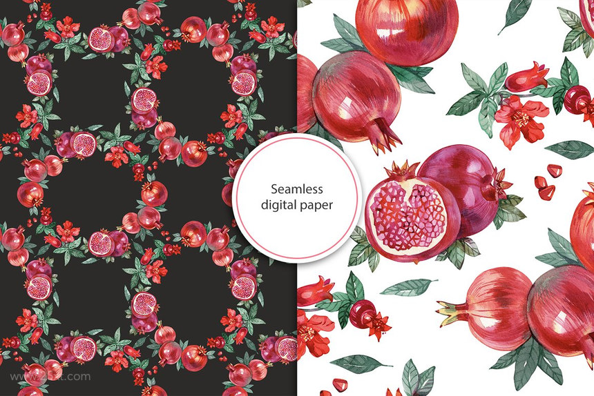 25xt-484975 Watercolor Pomegranate-5.jpg