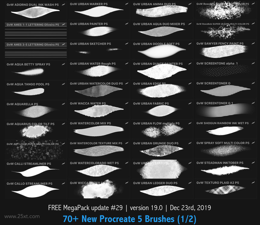 25xt-484988 MEGAPACK 550+ Brushes for Procreate 9.jpg