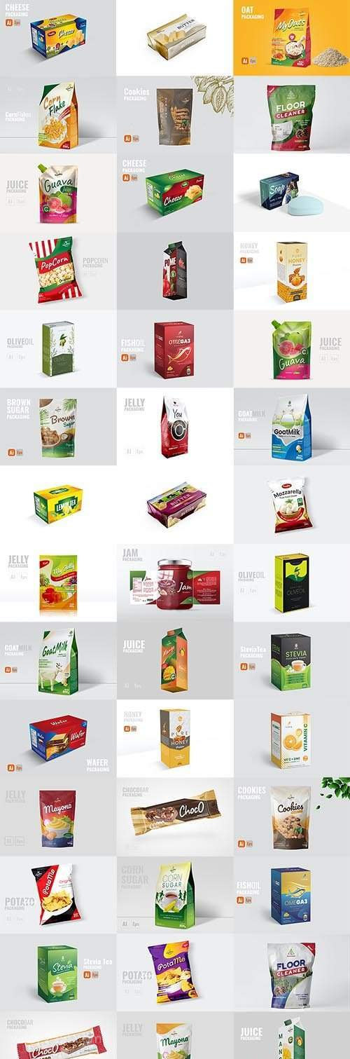 25xt-485079 54 Vector Packaging Design Templates 7.jpg