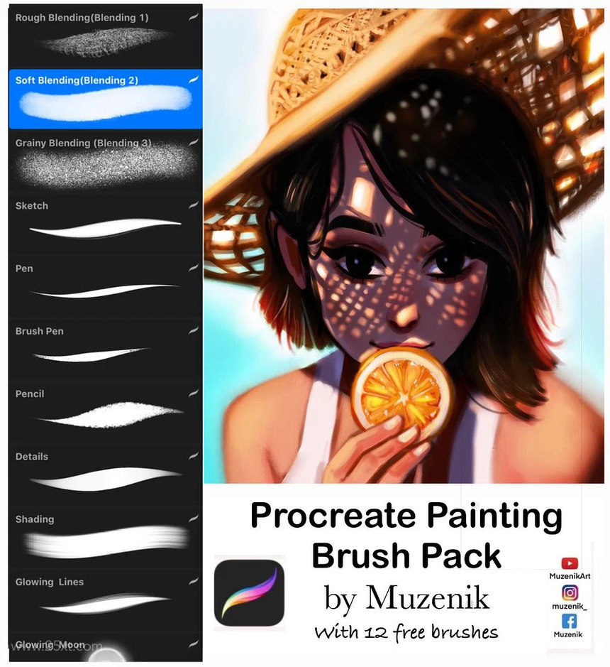 25xt-485082 Procreate Painting Brushes- Set of 106.jpg