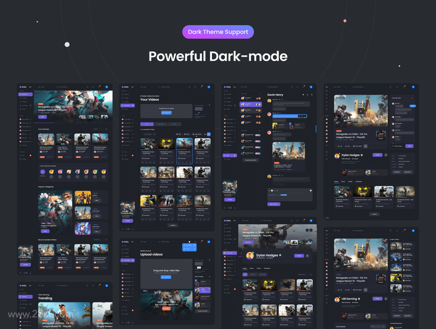 25xt-485090 Unity Dashboard Kit — Gaming 2.jpg