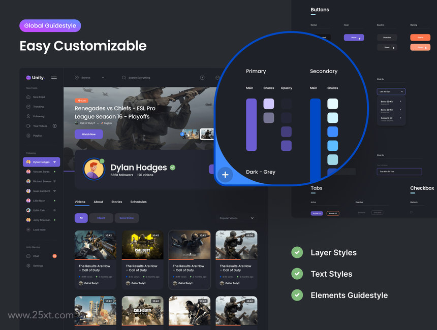 25xt-485090 Unity Dashboard Kit — Gaming 5.jpg