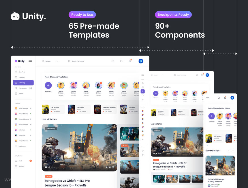 25xt-485090 Unity Dashboard Kit — Gaming 4.jpg